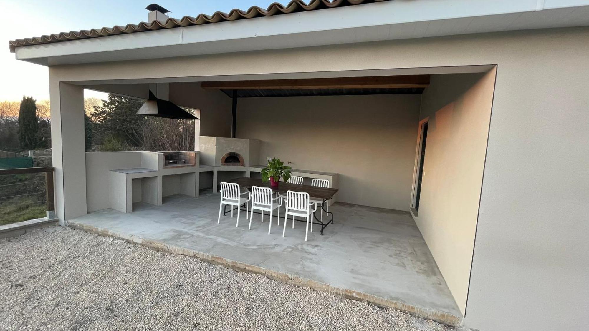 Maison Contemporaine Saint-Privat-de-Champclos Exterior foto